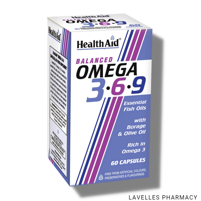 HealthAid Omega 3-6-9 Capsules 60 Pack