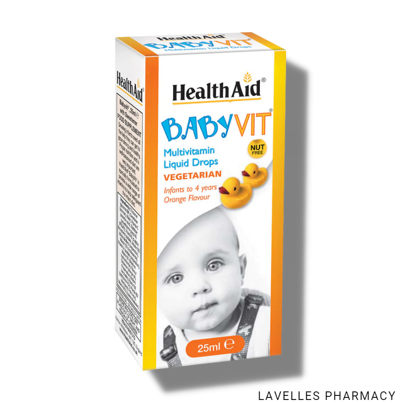 HealthAid Baby-Vit Orange Flavour Drops 25ml