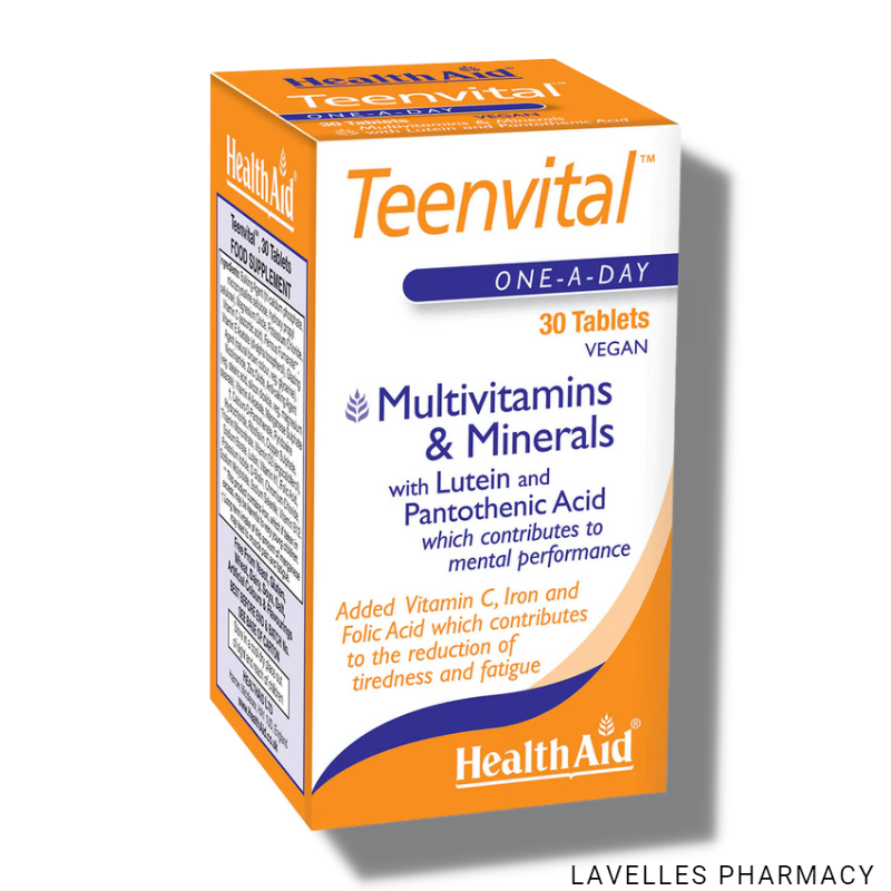 HealthAid Teenvital Tablets 30 Pack
