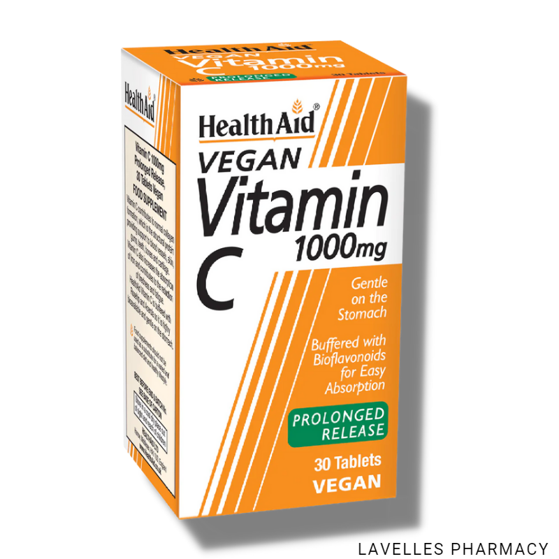 HealthAid Vitamin C 1000mg Prolonged Release Tablets 30 Pack