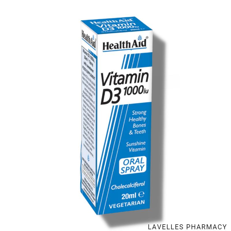 HealthAid Vitamin D3 (1000µg) Spray 20ml