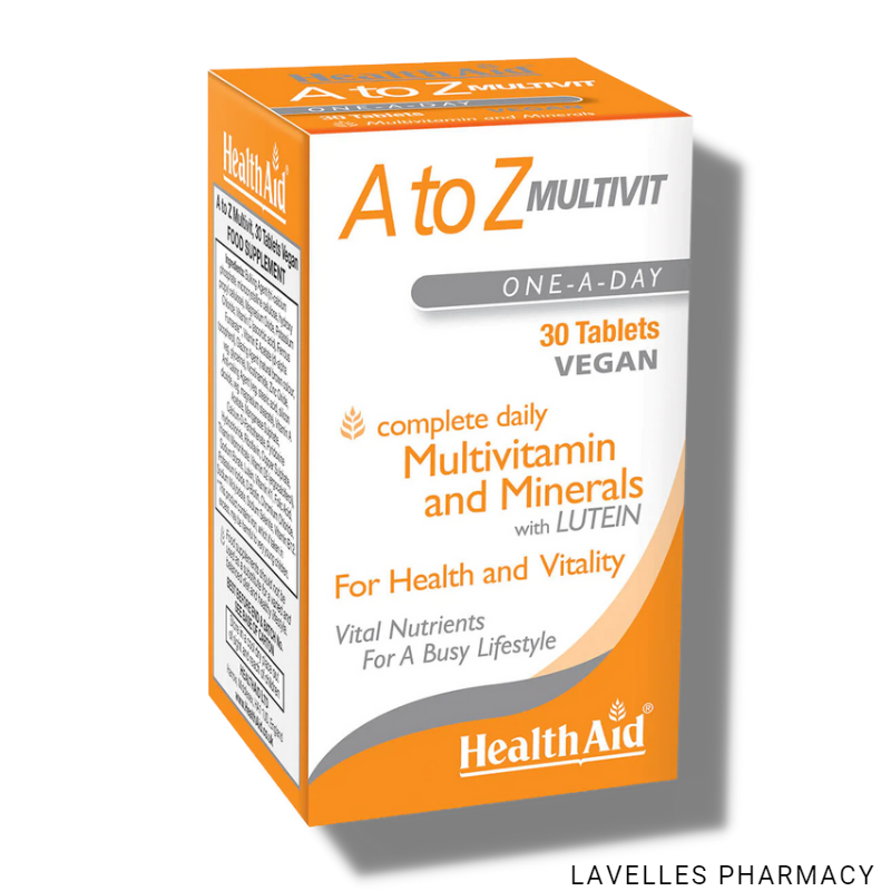 HealthAid A To Z Multivitamin Tablets 30 Pack