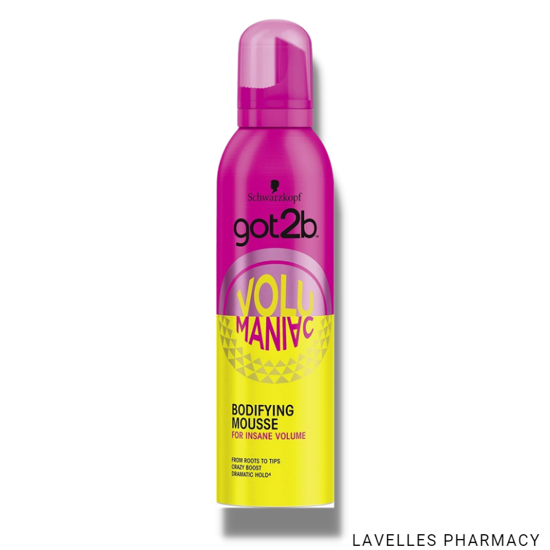 Schwarzkopf Got2b Volumaniac Bodifying Mousse 250ml