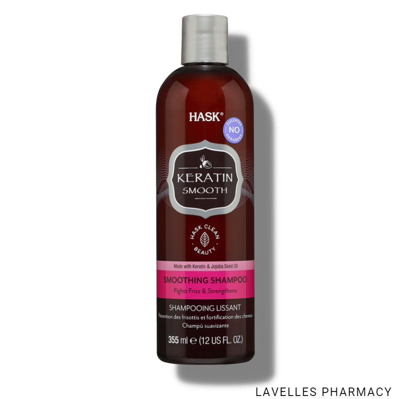 Hask Keratin Protein Smoothing Shampoo 355ml