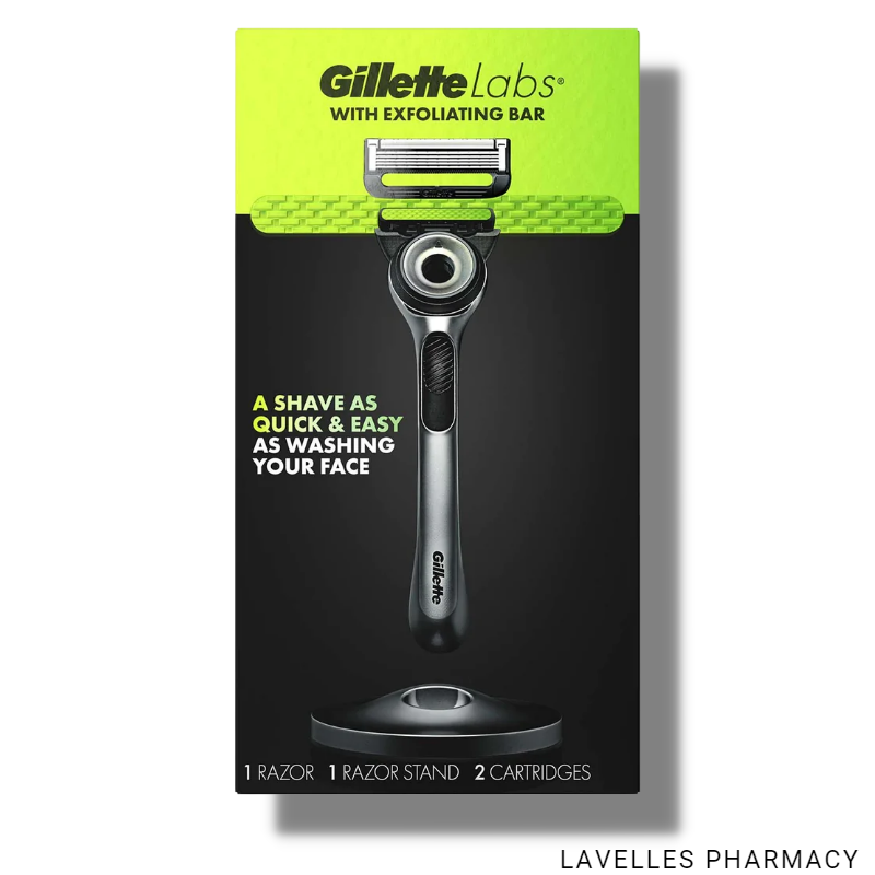 Gillette Labs Exfoliating Razor & Magnetic Stand