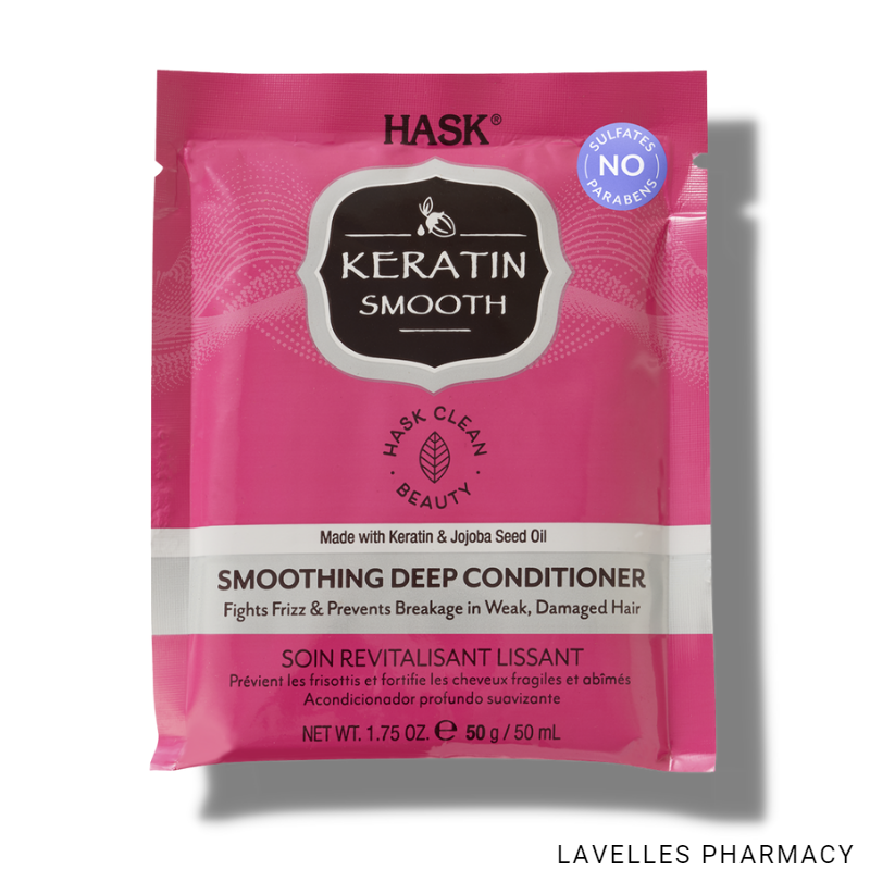 Hask Keratin Protein Smoothing Deep Conditioner 50ml