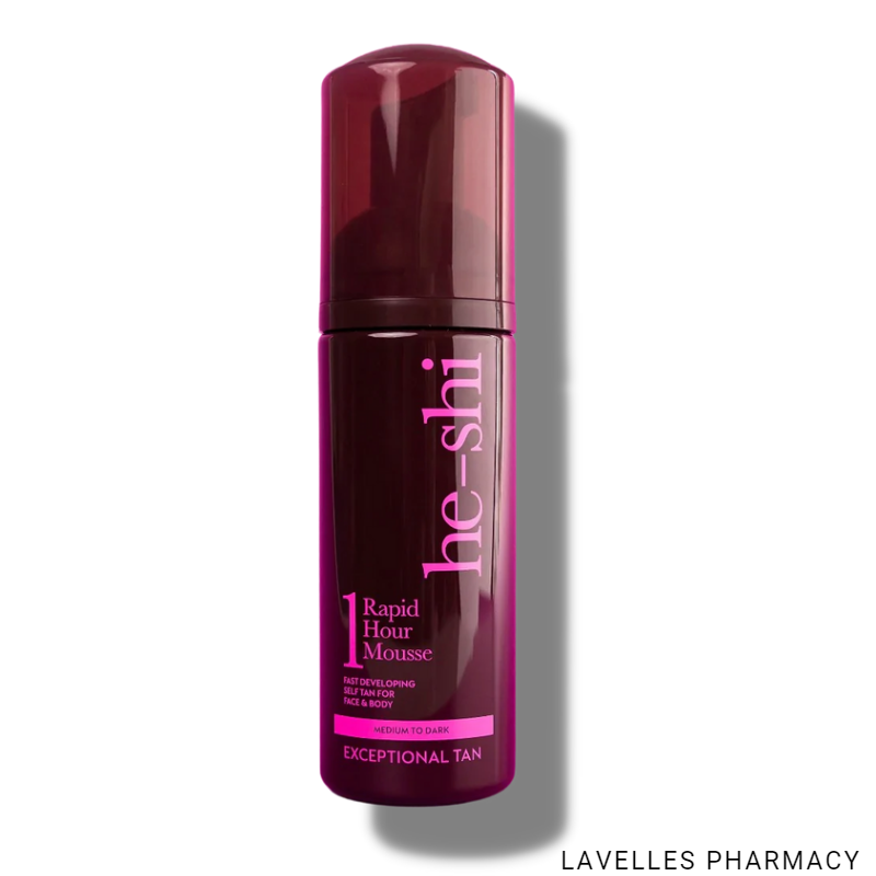 He-Shi Rapid 1 Hour Tanning Mousse ‘Medium/Dark’ 150ml