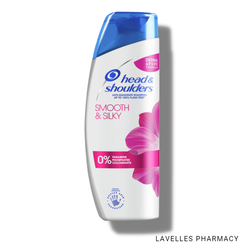 Head & Shoulders Smooth And Silky Anti-Dandruff Shampoo 300ml