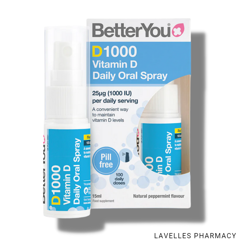 BetterYou D1000 Oral Spray 15ml