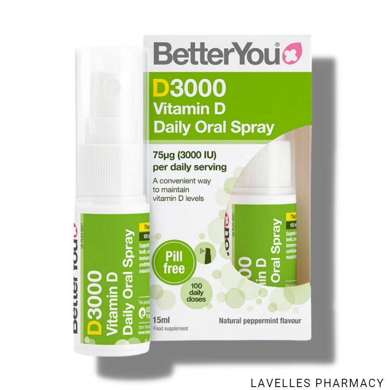 BetterYou D3000 Oral Spray 15ml