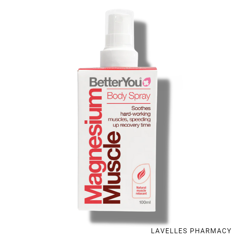 BetterYou Magnesium Muscle Body Spray 100ml