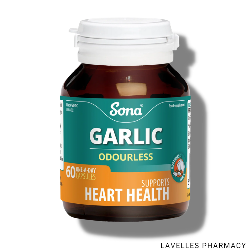 Sona Odourless Garlic Oil Capsules 60 Pack