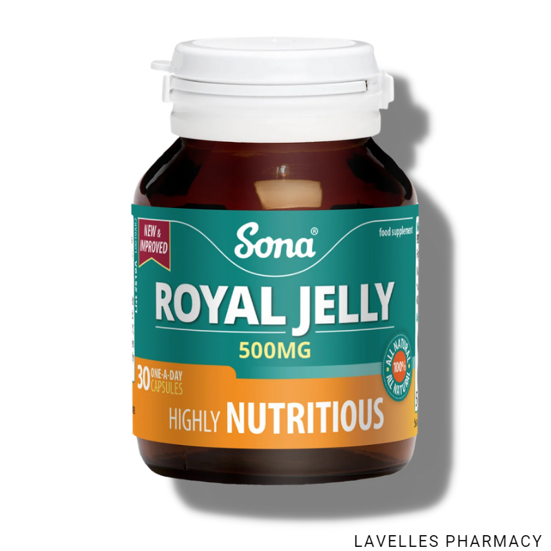 Sona Royal Jelly 500mg Capsules 30 Pack